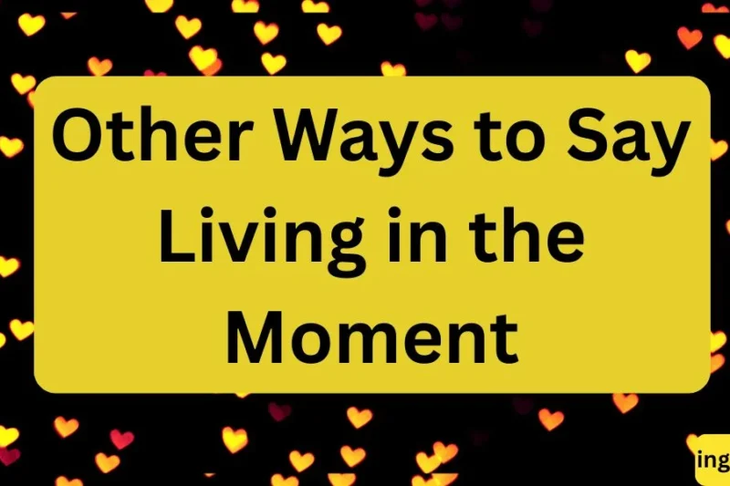 Other Ways to Say Living in the Moment in 2026
