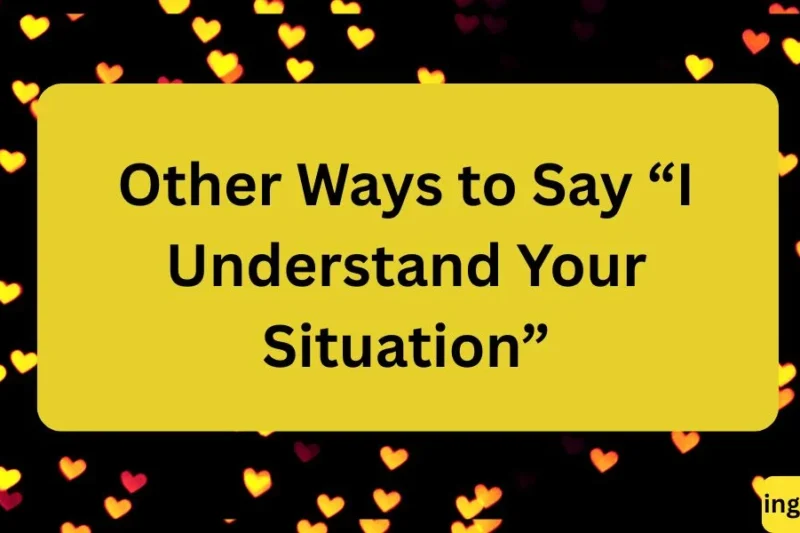 Professional and Polite Alternatives to “I Understand Your Situation” 2026