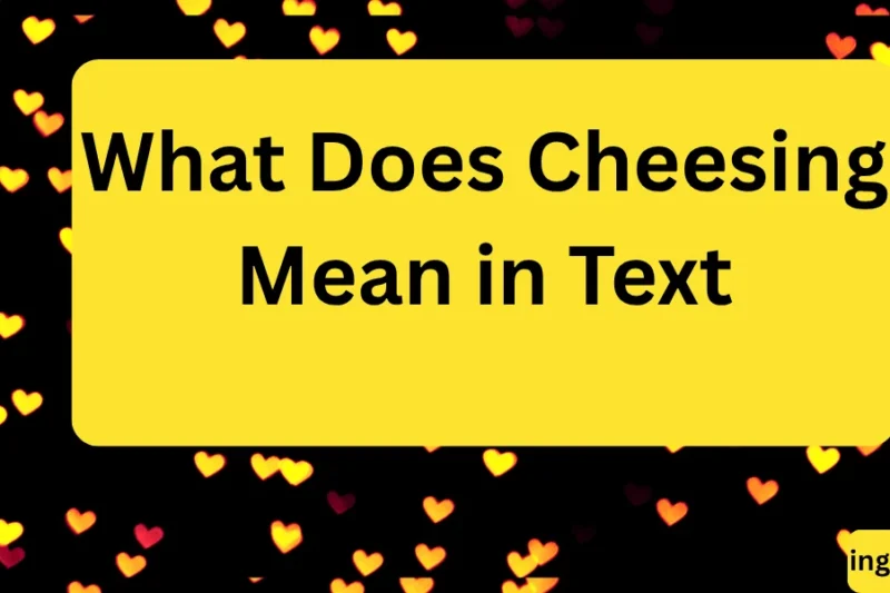 What Does Cheesing Mean in Text? Real Meaning, Examples & Social Media Use 2026