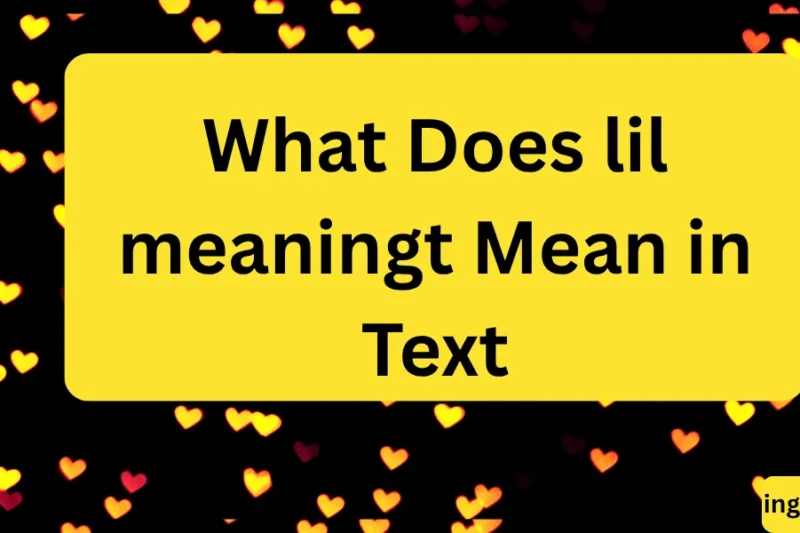 What Does lil meaningt Mean in Text? Real Meaning, Examples & Social Media Use 2062