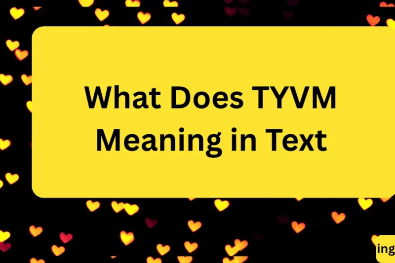 What Does TYVM Meaning in Text? Real Meaning, Examples & Social Media Use 2026