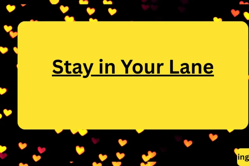 Another Way to Say “Stay in Your Lane” – Alternative Phrases, Synonyms & Professional Communication Guide 2026
