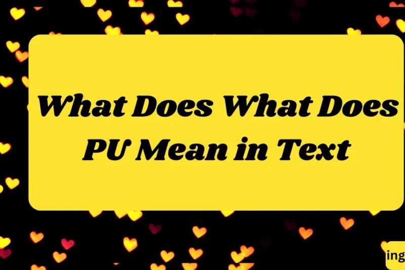 What Does What Does PU Mean in Text? Real Meaning, Examples & Social Media Use 2026